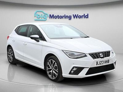 Used Seat Ibiza XCELLENCE Lux 110 HP (80 kW) 2023 White Hatchback
