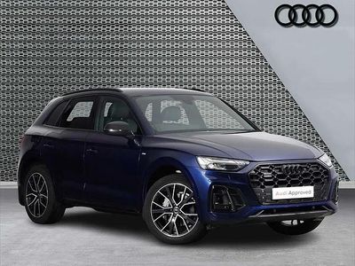 Used Audi Q5 Black Edition 200 HP (147 kW) 2024 Blue SUV