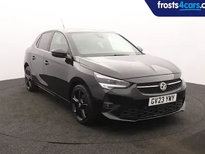 Used Vauxhall Corsa Ultimate 131 HP (96 kW) 2023 Black Hatchback