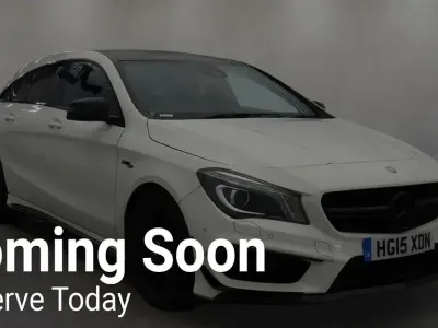 Used Mercedes CLA45 AMG 2015 White Estate