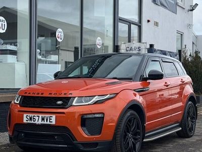 Used Land Rover Range Rover evoque HSE Dynamic 180 HP (132 kW) 2017 Orange SUV