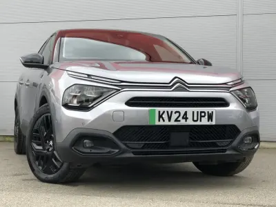 Usado Citroën e-C4 100 kW (136 CV) 2024 Gris Utilitario