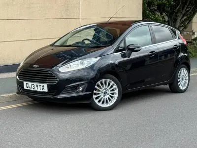 Used Ford Fiesta Titanium 2013 Black Hatchback