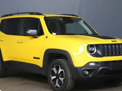 Used Jeep Renegade Trailhawk 2018 Yellow SUV