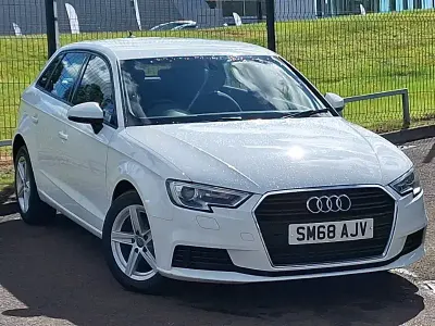Used Audi A3 116 HP (85 kW) 2018 White Sedan