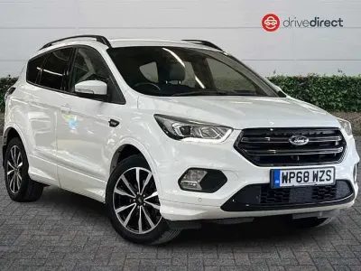 Used Ford Kuga ST-Line 150 HP (110 kW) 2018 White SUV