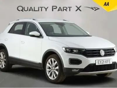 Used VW T-Roc SEL 150 HP (110 kW) 2021 White SUV