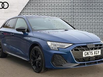 Used Audi A3 Sportback e-tron Black Edition 204 HP (150 kW) 2025 Blue Hatchback