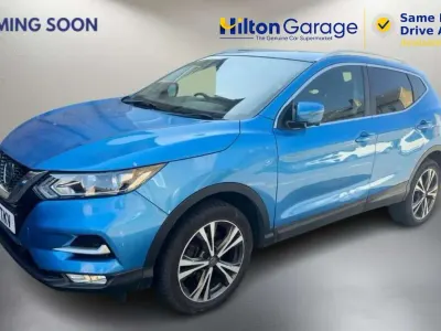 Used Nissan Qashqai N-Connecta 115 HP (84 kW) 2018 Blue SUV