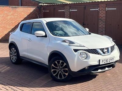 Used Nissan Juke Tekna 115 HP (84 kW) 2016 White SUV