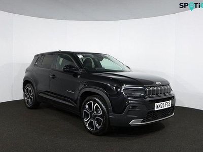 Used Jeep Avenger Summit 101 HP (74 kW) 2025 Black SUV