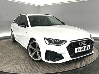 Used Audi A4 Black Edition 150 HP (110 kW) 2021 White Estate