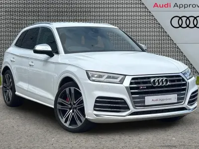 Used Audi SQ5 S-Line 341 HP (250 kW) 2020 White SUV