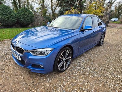 Blue Used 2017 BMW 320 M Sport Sedan | £12,695 (Fair price)