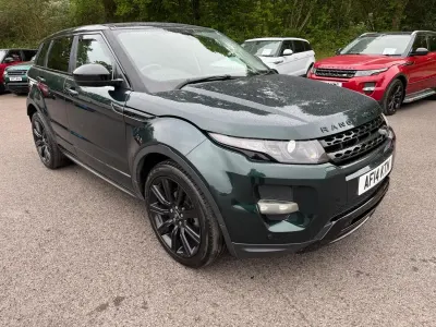 Used Land Rover Range Rover evoque Dynamic 2014 Green SUV