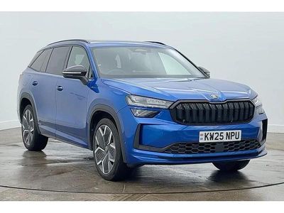 Used Skoda Kodiaq SportLine 190 HP (139 kW) 2025 Race blue metallic SUV