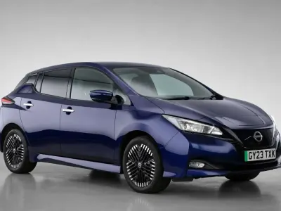 Used Nissan Leaf N-Connecta 110 kW (150 HP) 2023 Blue Hatchback