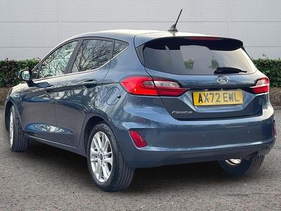 Used Ford Fiesta Titanium 2023 Blue Hatchback