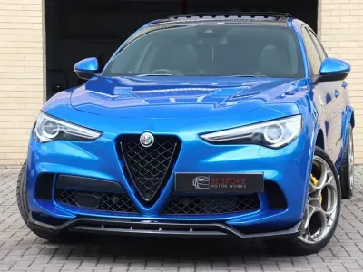 Used Alfa Romeo Stelvio Quadrifoglio 510 HP (375 kW) 2021 Blue SUV