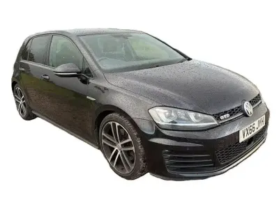Gebraucht VW Golf VII GTD 184 PS (135 kW) 2016 Schwarz Kleinwagen