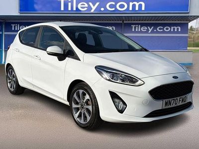 Used Ford Fiesta Trend 95 HP (69 kW) 2020 White Hatchback