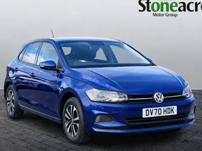 Used VW Polo United 95 HP (69 kW) 2020 Blue Hatchback