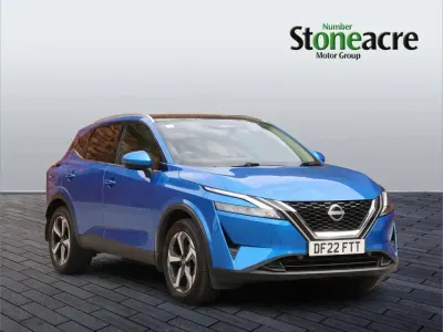 Used Nissan Qashqai N-Connecta 155 HP (114 kW) 2022 Blue SUV