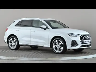 Used Audi Q3 S-Line 150 HP (110 kW) 2020 White SUV