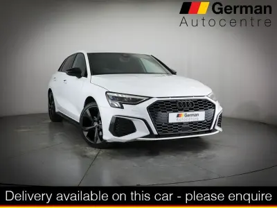 Used Audi A3 Sportback S-Line 110 HP (80 kW) 2022 White Hatchback