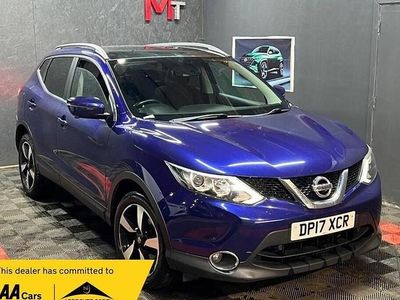 Used Nissan Qashqai N-Connecta 2017 Blue SUV
