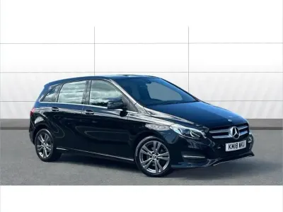 Used Mercedes B200 Exclusive 156 HP (114 kW) 2018 Black Hatchback