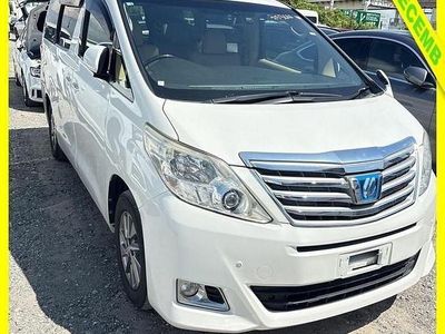 White Used 2012 Toyota Alphard Edition MPV | £16,500 (A bit pricey)