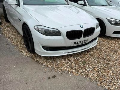 Begagnad BMW 520 2010 Vit Sedan
