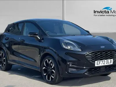 Second-hand Ford Puma ST-Line X 155 CP (114 kW) 2023 Negru SUV