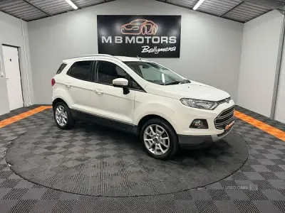 Used Ford Ecosport Titanium 95 HP (69 kW) 2017 White SUV