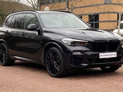 Used BMW X5 M Sport 394 HP (289 kW) 2021 Black sapphire  SUV