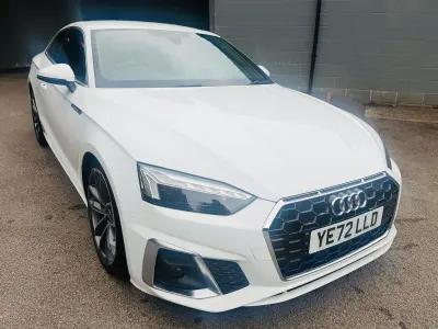 Used Audi A5 S-Line 2022 White Coupe