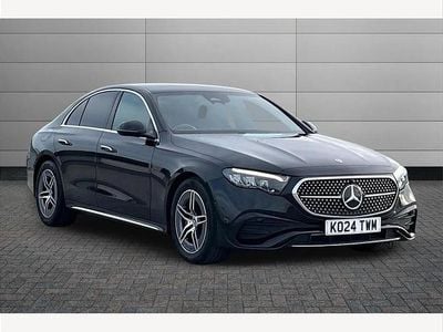 Used Mercedes E200 AMG line 200 HP (147 kW) 2024 Black Sedan