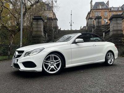 Used Mercedes E220 AMG 170 HP (125 kW) 2013 White Cabriolet