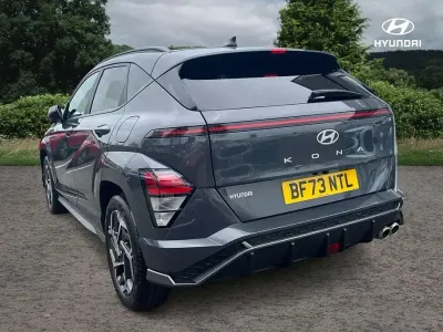 Used Hyundai Kona N Line 117 HP (86 kW) 2023 Grey SUV