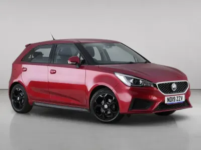 Used MG MG3 Excite 106 HP (77 kW) 2019 Red Hatchback