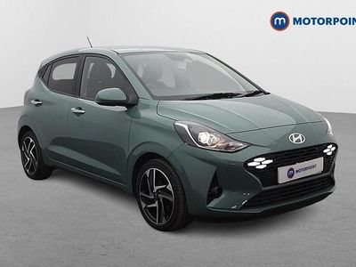 Used Hyundai i10 Premium 2024 Green Hatchback