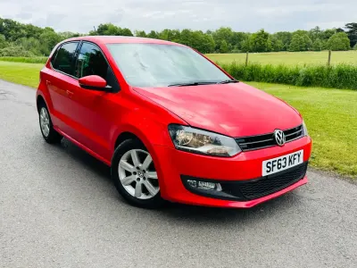 Used VW Polo Edition 60 HP (44 kW) 2013 Red Hatchback