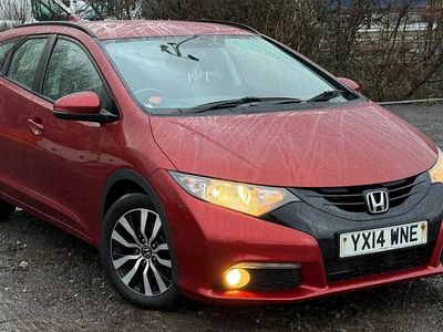 Red Used 2014 Honda Civic SE Plus Estate | £3,395 (Good price)