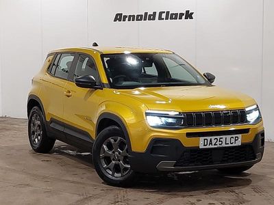 Yellow Used 2025 Jeep Avenger Longitude SUV | £17,498 (Good price)