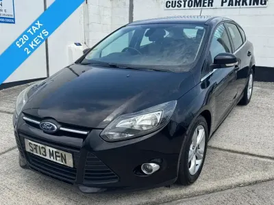 Used Ford Focus Zetec 115 HP (84 kW) 2013 Black Hatchback