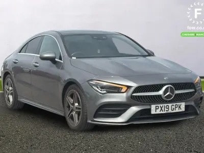 Used Mercedes CLA220 Active 190 HP (139 kW) 2019 Grey Coupe