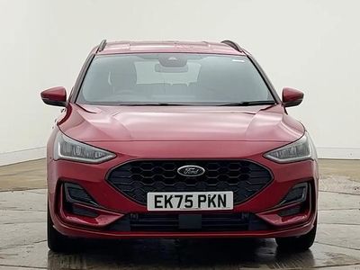 Red Used 2025 Ford Focus ST-Line Estate | £22,270 (Fair price)