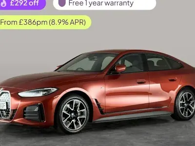 Used BMW i4 M Sport 250 kW (340 HP) 2023 Orange Sedan