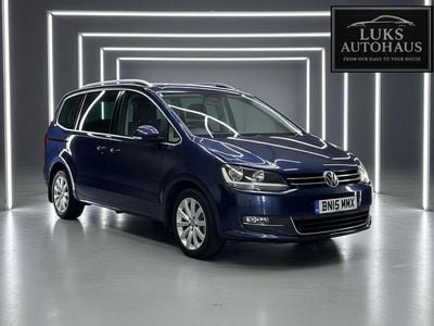 Used VW Sharan SEL 177 HP (130 kW) 2015 Blue MPV